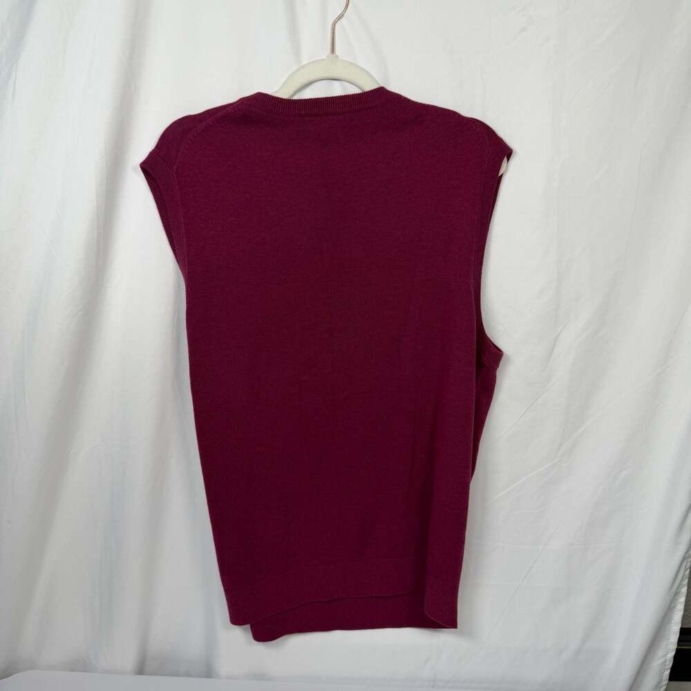 Daniel Cremieux Signature Collection V-Neck Sweater Vest Size L - Picture 3 of 7